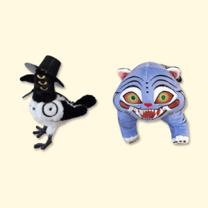Kpop Demon Hunters Bird and Tiger Plush